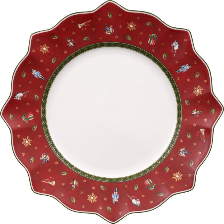Speiseteller rot Toy's Delight (1 x, 29 cm)