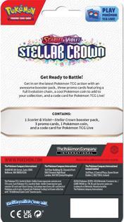 Productafbeelding Pokémon Stellar Crown (Engels, Blisterverpakking)