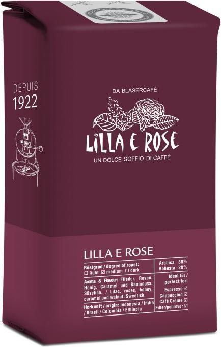 Blasercafé Lilla e Rose (1000 g, Mittlere Röstung)