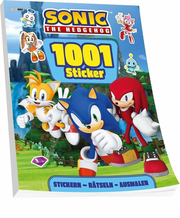 Immagine prodotto Panini Sonic The Hedgehog: 1001 adesivi: Adesivi - puzzle - da colorare