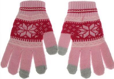 Actual product image Hermex iGlove gloves for TouchScreen Touch - Pink size S (S)