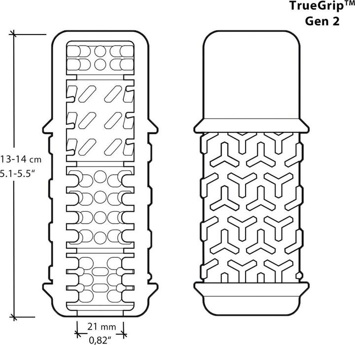 Actual product image Handy TrueGrip Gen 2 Sleeve