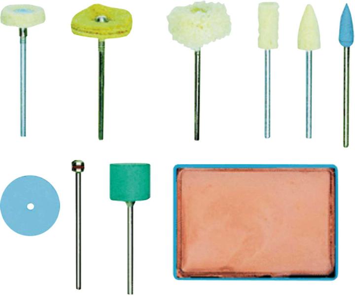 Actual product image Proxxon Complete polishing set