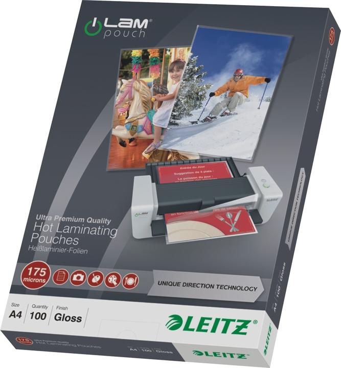 Produktbild Leitz Laminierfolie (A4, 100 Stück, 175 µm)