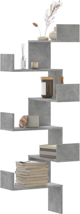 Image du produit VidaXL Étagère d'angle murale (45 x 45 x 147 cm)