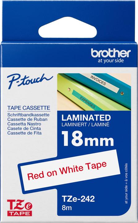 Immagine prodotto Brother P-Touch (1.80 cm, Rosso)
