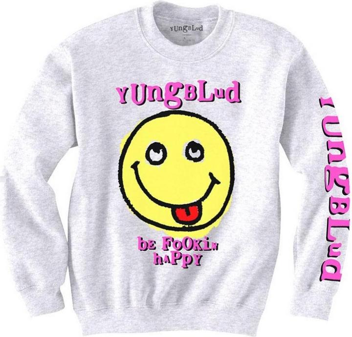 Image du produit Yungblud Adulte Raver Smile Sweatshirt (XXL)