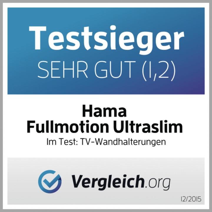 Actual product image Hama Fullmotion Ultraslim (Wall, 65", 35 kg)