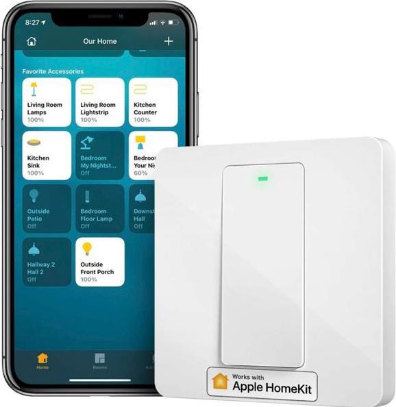 Image du produit Meross Smart Wi-Fi 1 Way Wall Switch
