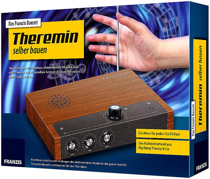 Actual product image Franzis Build your own theremin