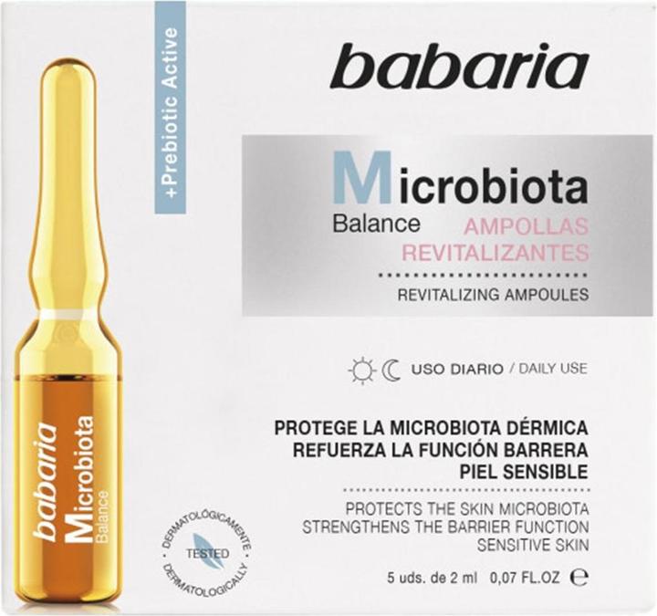 Babaria Microbiota Ampollas Revitalizantes 5uds (5 ml)
