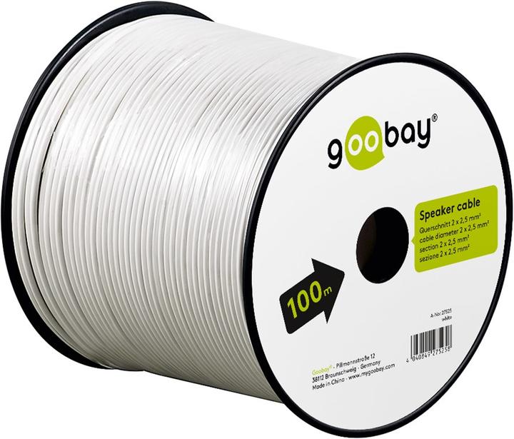 Actual product image Goobay Install (100 m, 2.50 mm²)