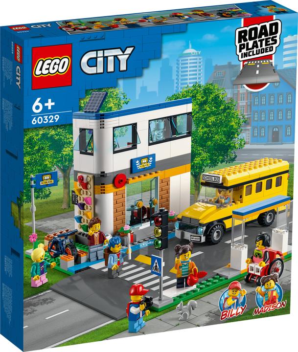 Produktbild LEGO Schule mit Schulbus (60329, LEGO City)