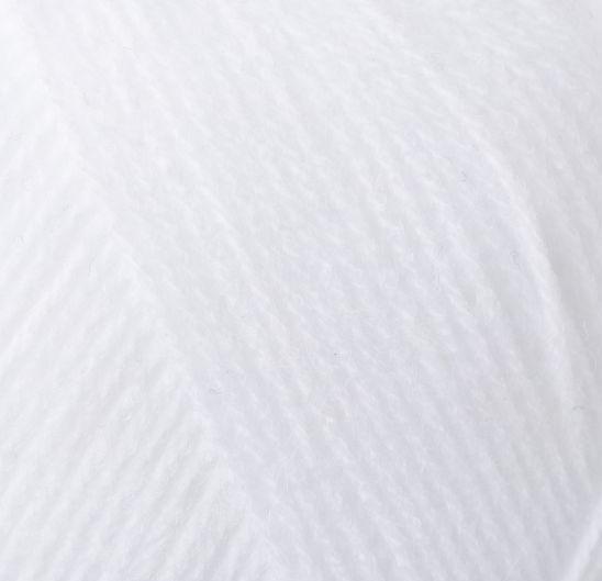 Actual product image Schachenmayr approx. 366 m 01001 white 50 g (366 m)