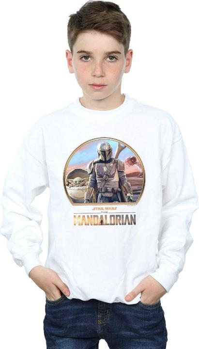 Immagine prodotto Star Wars The Mandalorian Mando And The Child Felpa Ragazzi (116)