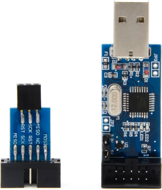 Immagine prodotto Purecrea Programmatore USBasp AVR ISP USB con connettore adattatore