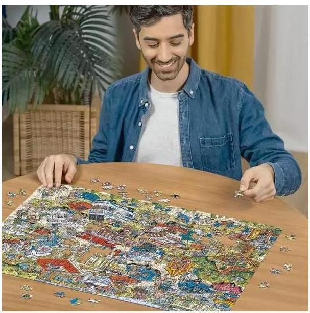 Actual product image Ravensburger The Campsite (1000 pieces)