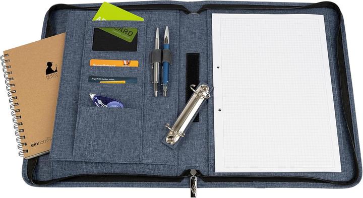 Actual product image Wedo Ring binder A4 Denim blue (A4, 1 x)