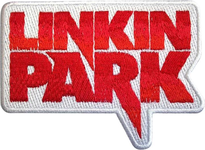 Actual product image Linkin Park Woven Logo Iron On Patch