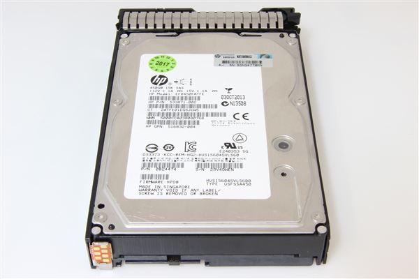 Actual product image HPE 652615-B21 Hard disk (0.45 TB, 3.5")