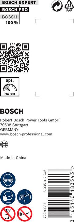 Image du produit Bosch Professional Zubehör Mèche à bois PRO Wood, 18 x 385 x 450 mm (11,1 mm)