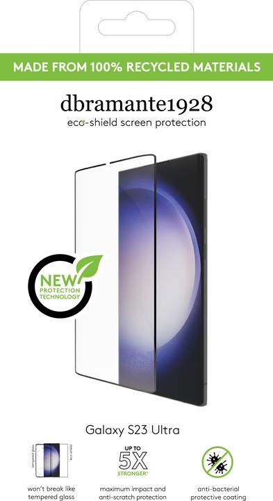 Actual product image dbramante1928 Eco-Shield (1 Piece, Samsung Galaxy S23 Ultra)