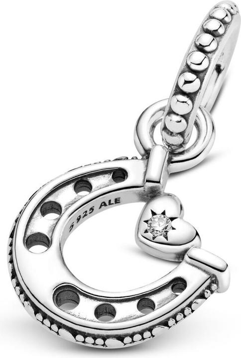 Image du produit Pandora Horseshoe and Heart (Argent 925, Pierres)