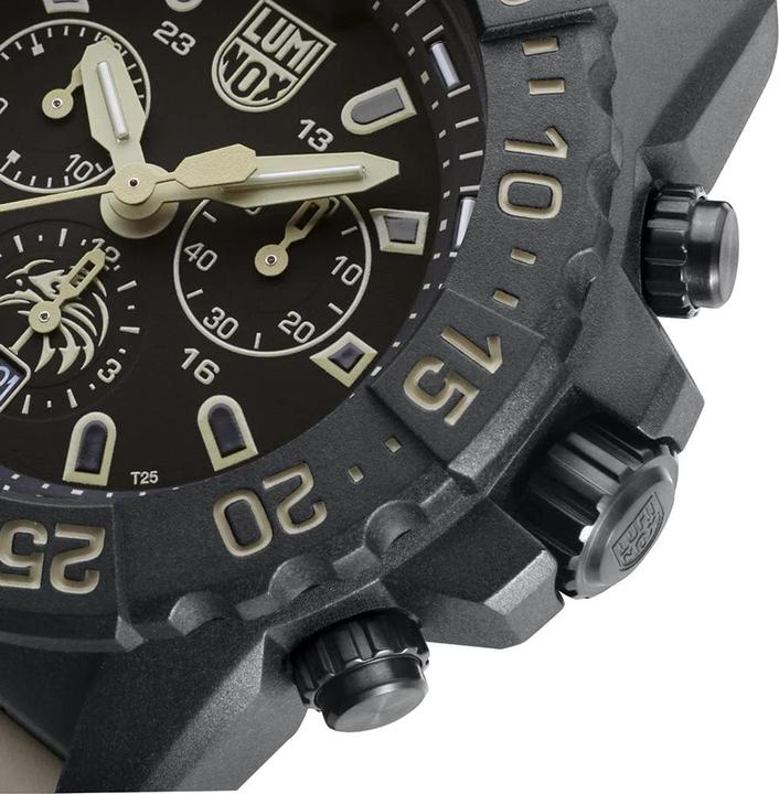 Produktbild Luminox XS.3590.NSF.SET Herrenuhr Navy Seal Foundation Chronograph Set 45mm 20ATM (Chronograph, 45 mm)