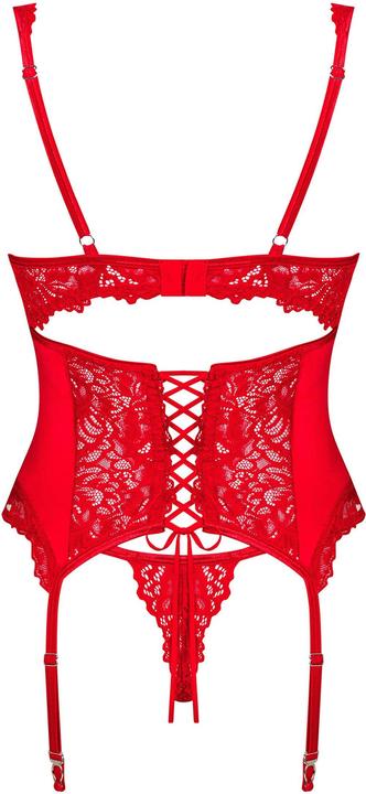 Produktbild Obsessive Amor Cherris Korsett & Tanga L/Xl (XL)