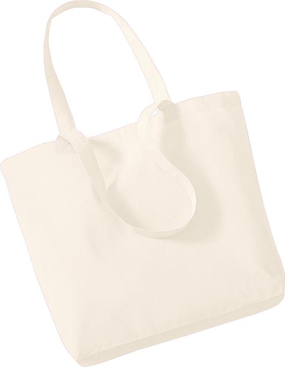 Immagine prodotto Westford Mill Borsa per la spesa in cotone biologico da 16 litri (confezione da 2) (16 l)