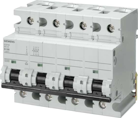 Image du produit Siemens Disjoncteur UC B 80A 4p 400V 5SP4480-6