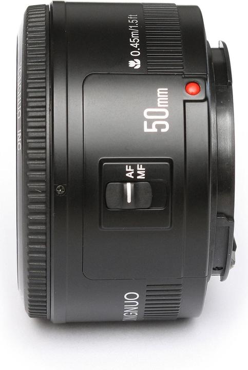 Produktbild Yongnuo 50mm f/1.8 Canon EF (Canon EF, Vollformat, APS-C / DX)