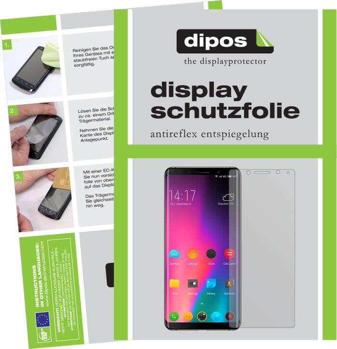 Produktbild Dipos Displayschutzfolie Antireflex (6 Stück, Elephone U Pro)