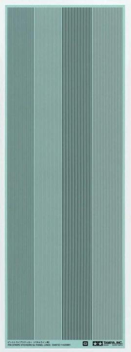 Produktbild Tamiya Panel Line Pin Stripe Stickers
