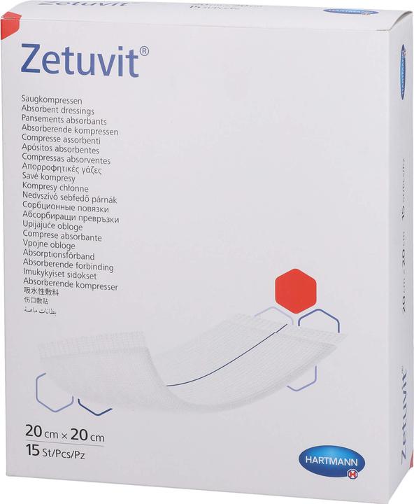 Image du produit Zetuvit Absorptionsverband 20x20cm steril