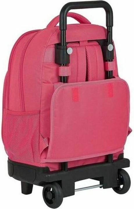 Safta School Backpack With Wheels Compact Blackfit8 Pink (22 l)