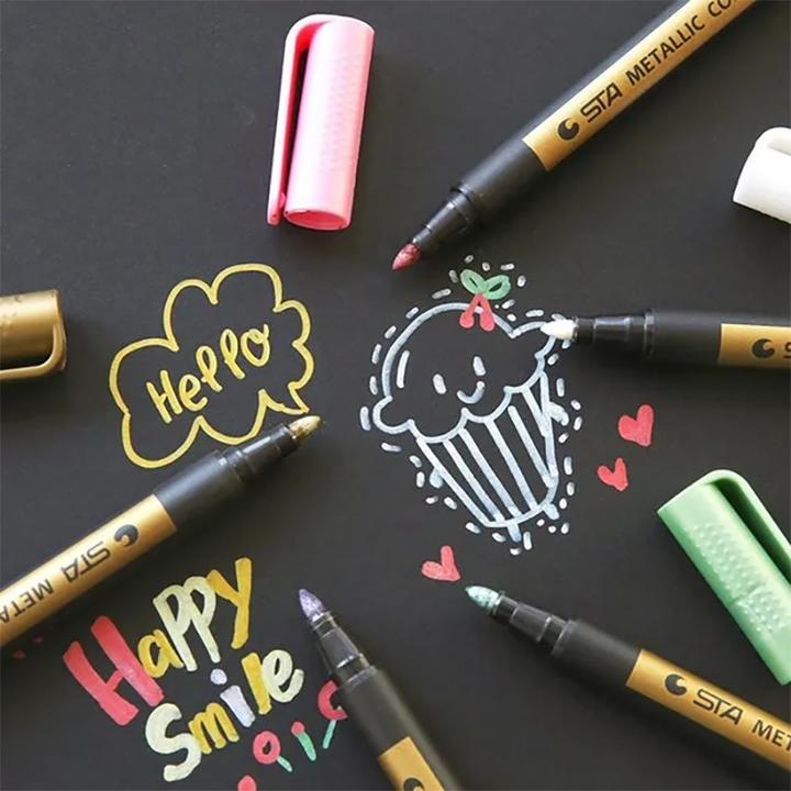 Actual product image Cbx Metallic Stifte, Textmarker 10 Stück (10 x)