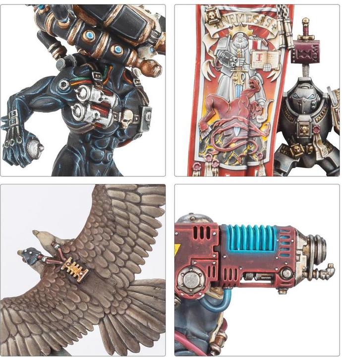 Produktbild Games Workshop Warhammer 40k - Battleforce Agents Imperiaux : Ordo Malleus (2024) (Kunststoff)