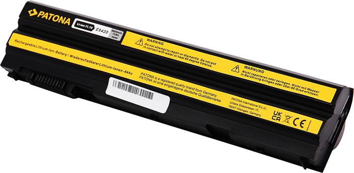 Actual product image Patona Battery f. Dell E6420 Audi A4 A5 S5 E6420 Inspiron 4420 4520 (9 Cells, 6600 mAh)
