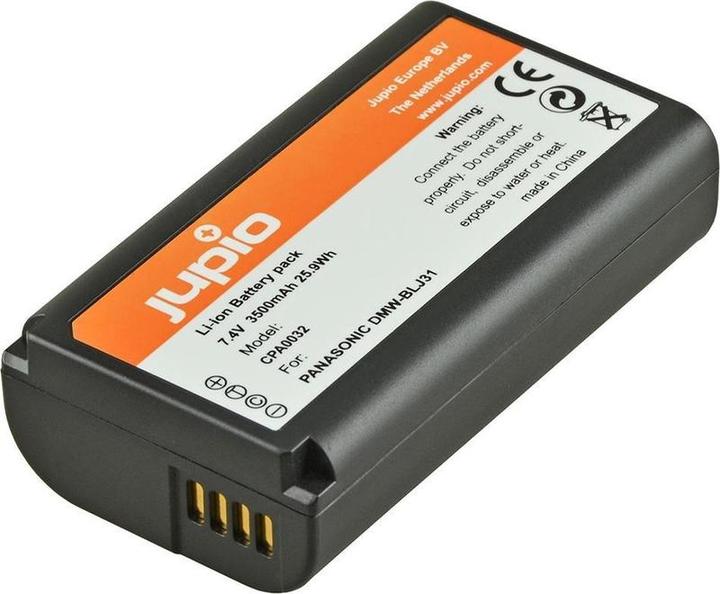 Actual product image Jupio Battery Panasonic DMW-BLJ31E 3500mAh (Camera battery)