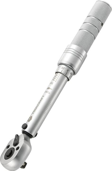 Produktbild Toolcraft Drehmomentschlüssel mit Umscha (1/4", 1 Nm, 6 Nm)