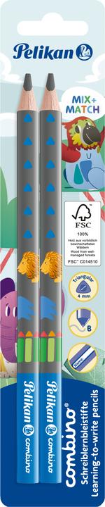 Pelikan Pencil Combino blue 2 pieces (4 mm, B, 2 x)