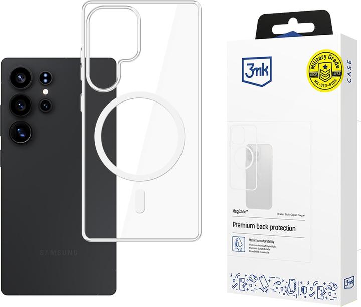 Produktbild 3MK MagCase for Samsung Galaxy S25 Ultra - transparent (Samsung Galaxy S25 Ultra)