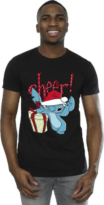 Immagine prodotto Disney Lilo And Stitch Cheer Maglietta Uomo (L)