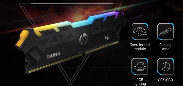 Produktbild HP 7EH85AA#ABB (1 x 8GB, 3200 MHz, DDR4-RAM, DIMM)