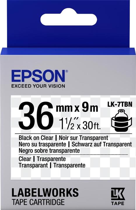 Produktbild Epson Etikettenkassette Lk-7tbn