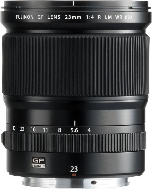 Fujinon GF 23mm f/4 R LM WR (Fujifilm Fujinon GF, Formato medio)