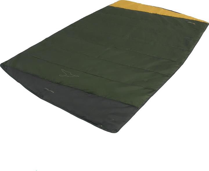 Easy Camp Schlafdecke Falcon Blanket Green (dunkelgr?n, Modell 2025) (200 cm)