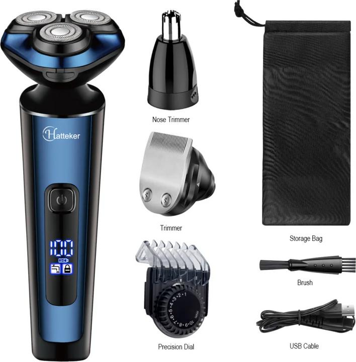 Hatteker rasoio elettrico