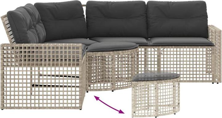 Produktbild VidaXL 10-tlg. Garten-Lounge-Set mit Kissen